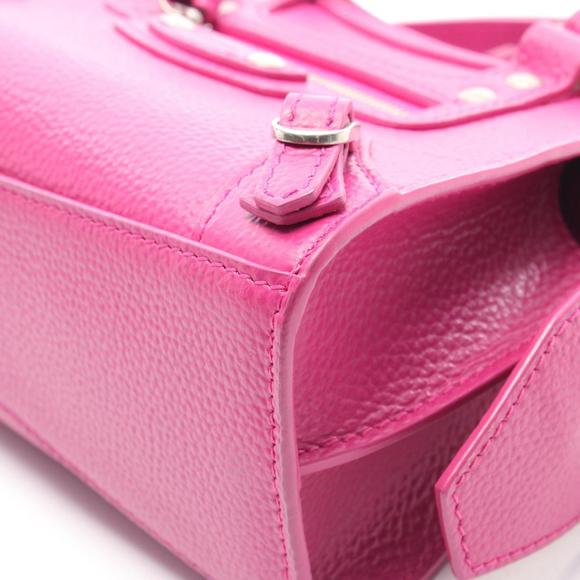 BALENCIAGA Pink Leather Bag - Picture 6 of 6